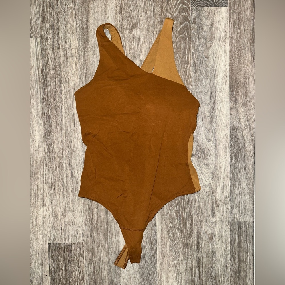 Lululemon Nulu Asymmetrical Bodysuit NWOT